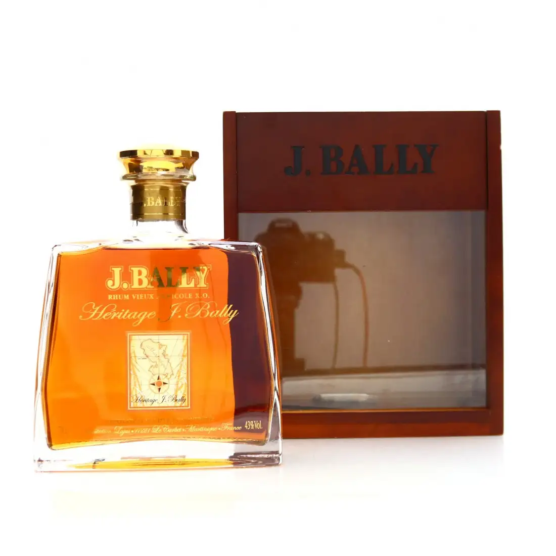 Bottle of Saint James J. Bally Héritage X.O. - Carafe