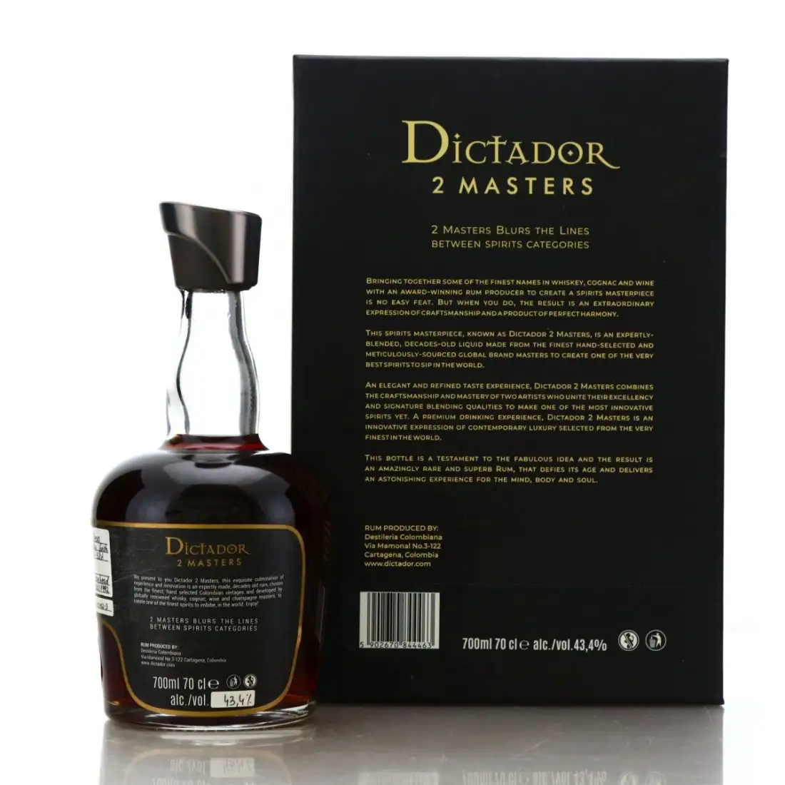 High resolution image of Dictador 2 Masters Glenfarclas 1974