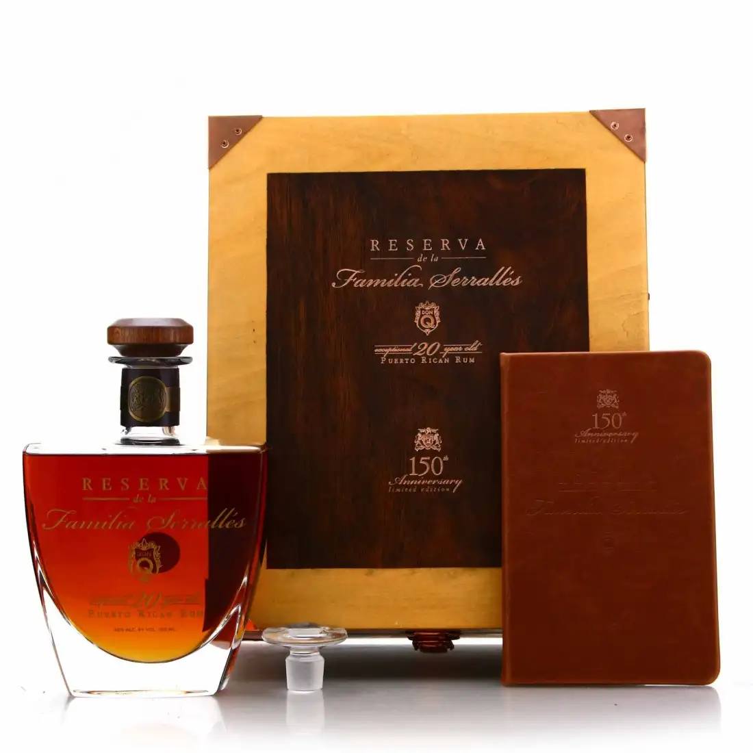 Bottle of Don Q Reserva de la Familia Serralles 150 Anniversary 1994