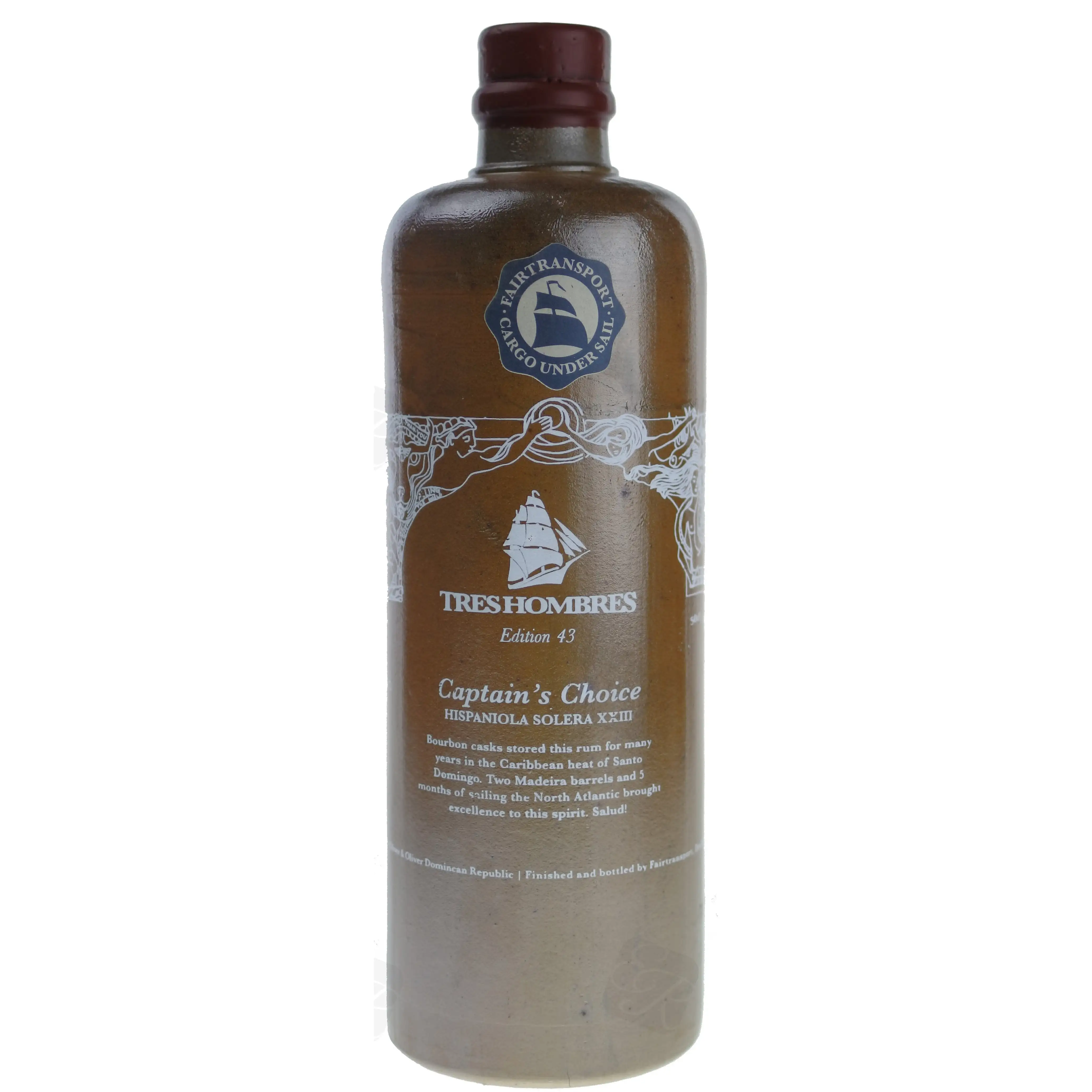 Bottle of Tres Hombres Captain’s Choice Ed. 43 Hispaniola Solera XXIII