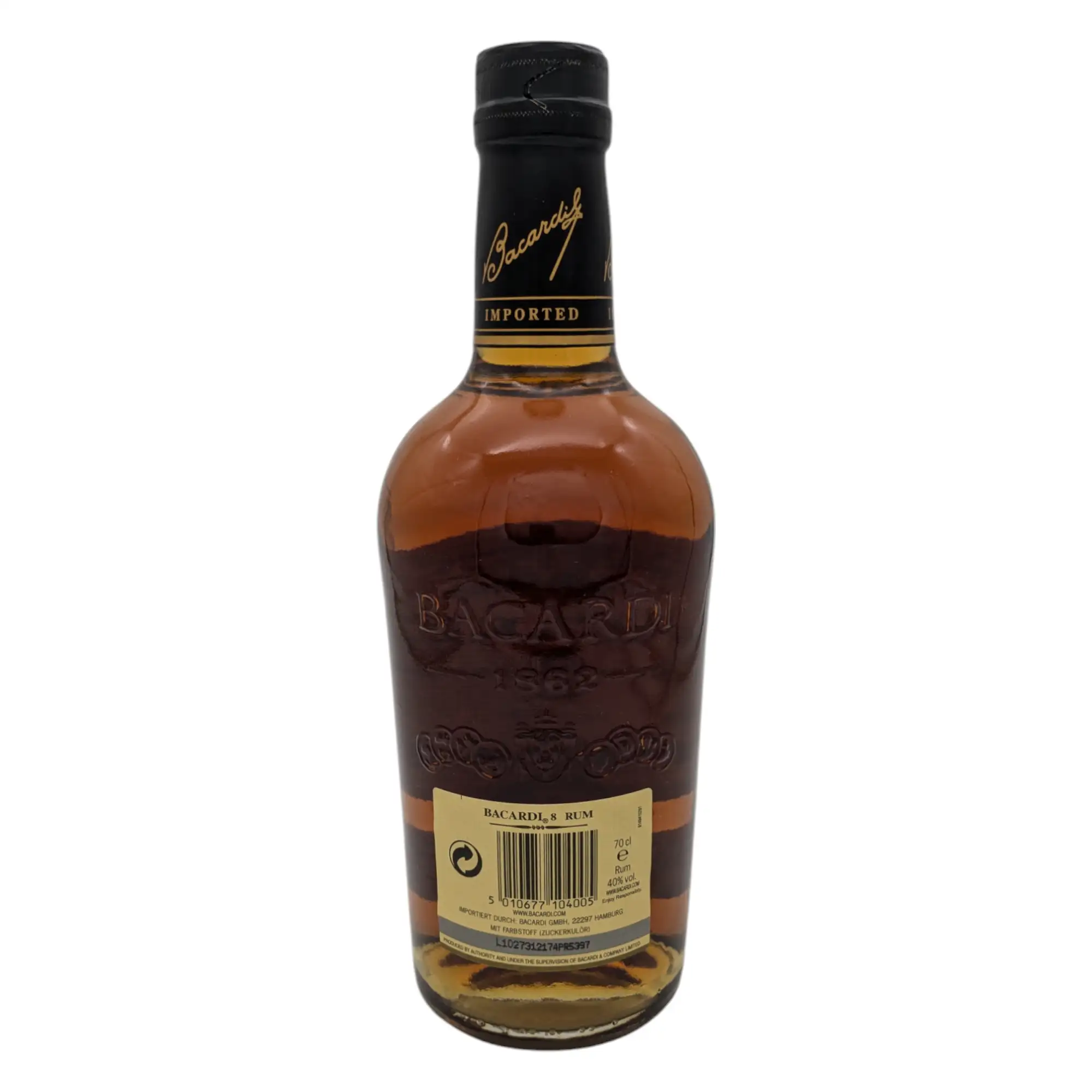 Hochauflösendes Bild von Bacardi Reserva Superior