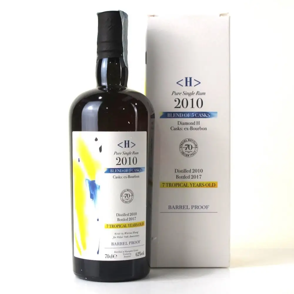 Bottle of Velier Hampden Warren Khong <H> <>H 2010