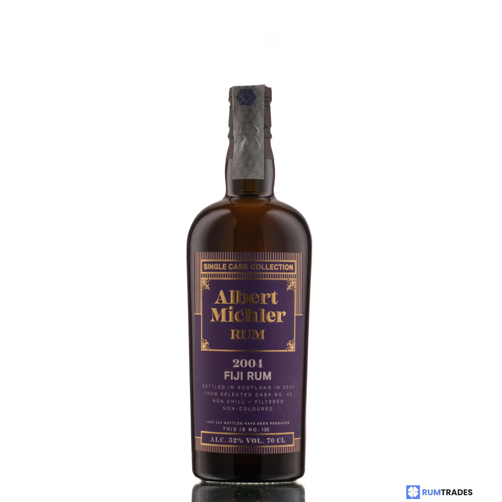Hochauflösendes Bild von Albert Michler Distillery South Pacific Fiji Rum 2004