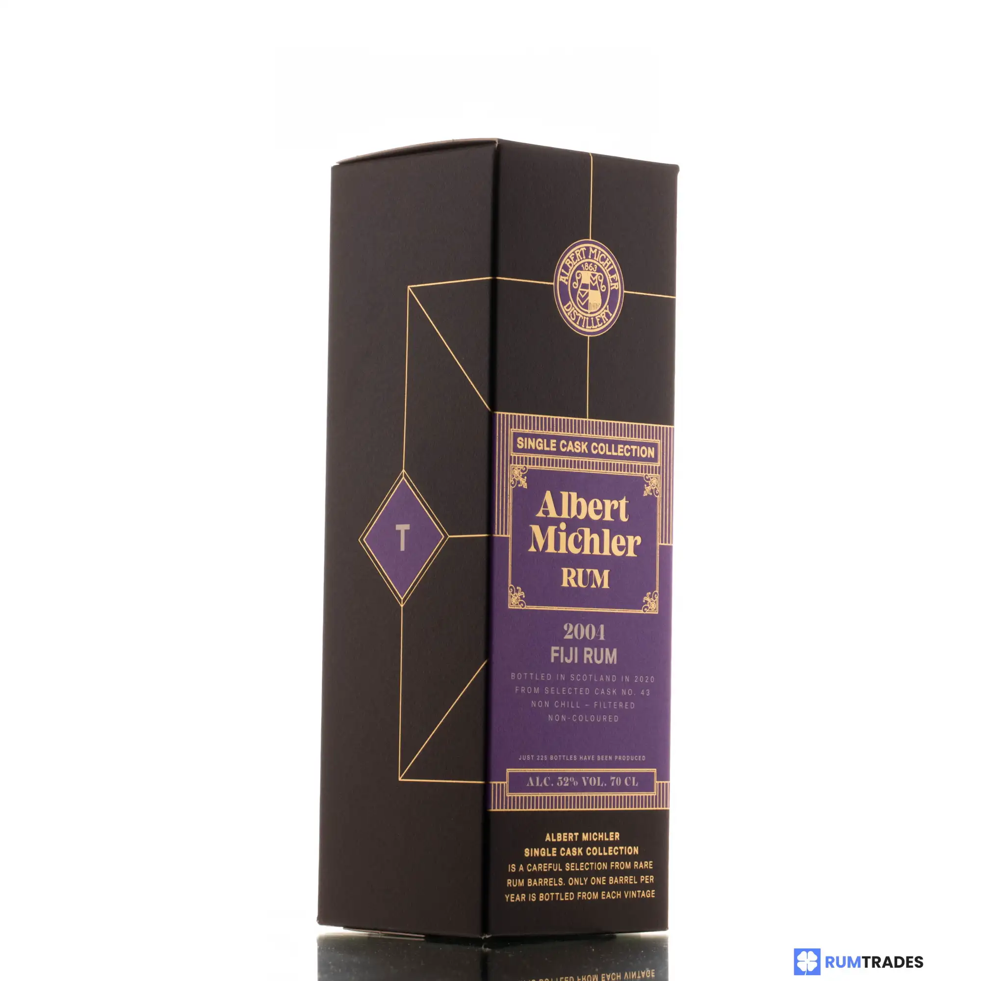 Hochauflösendes Bild von Albert Michler Distillery South Pacific Fiji Rum 2004