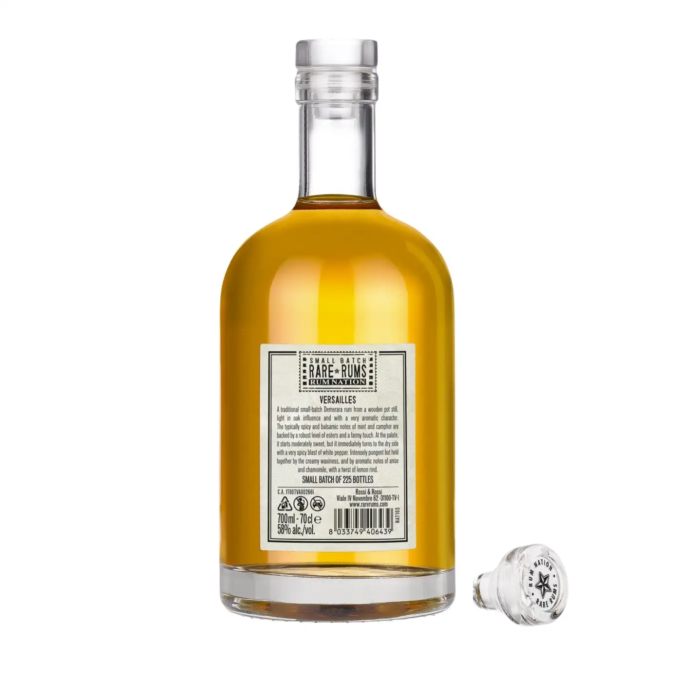 Hochauflösendes Bild von Rum Nation Versailles Small Batch Rare Rums (Rum&amp;Whisky - Shinanoya) 2002