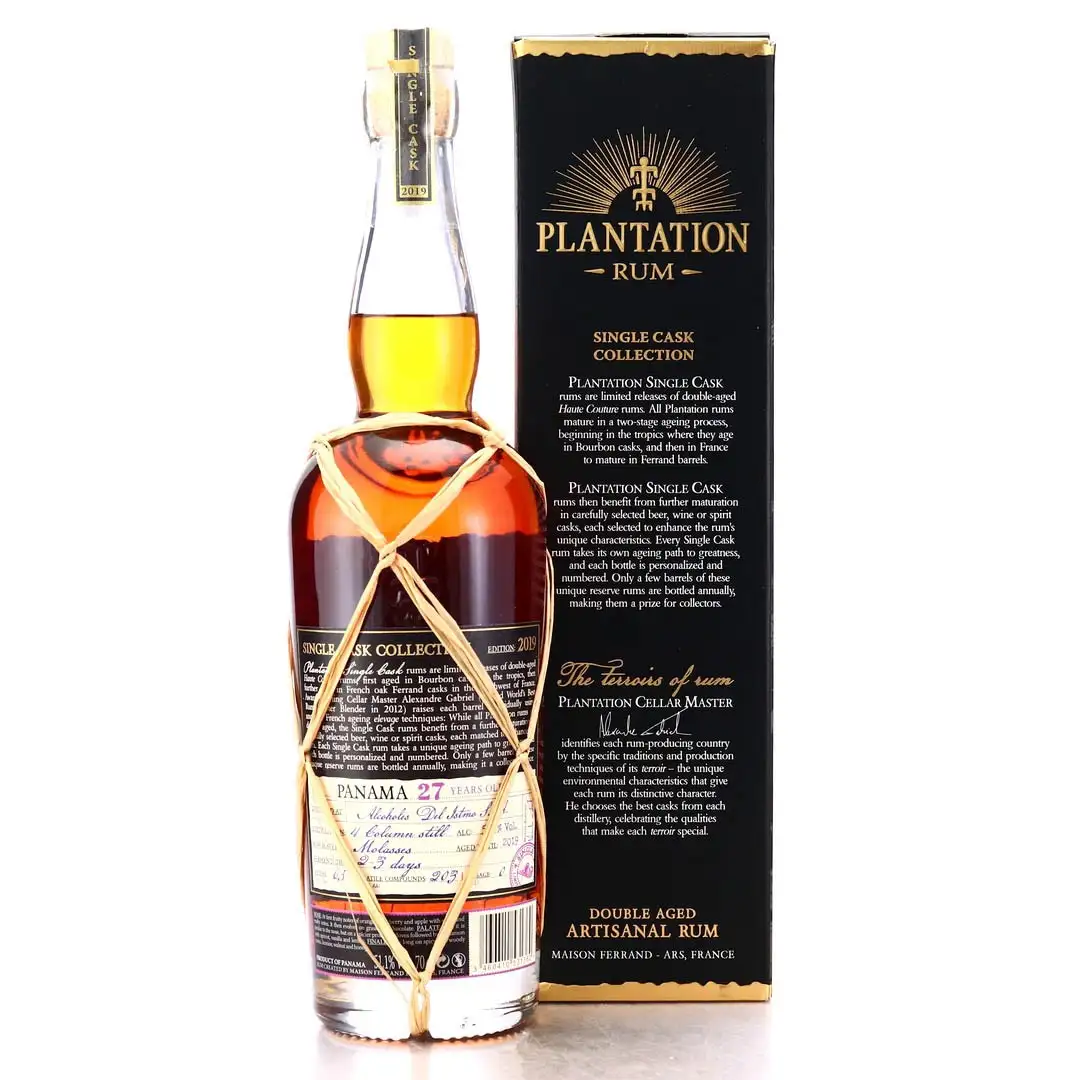 Hochauflösendes Bild von Alcoholes Del Istmo Plantation Single Cask (The Netherlands) 1992
