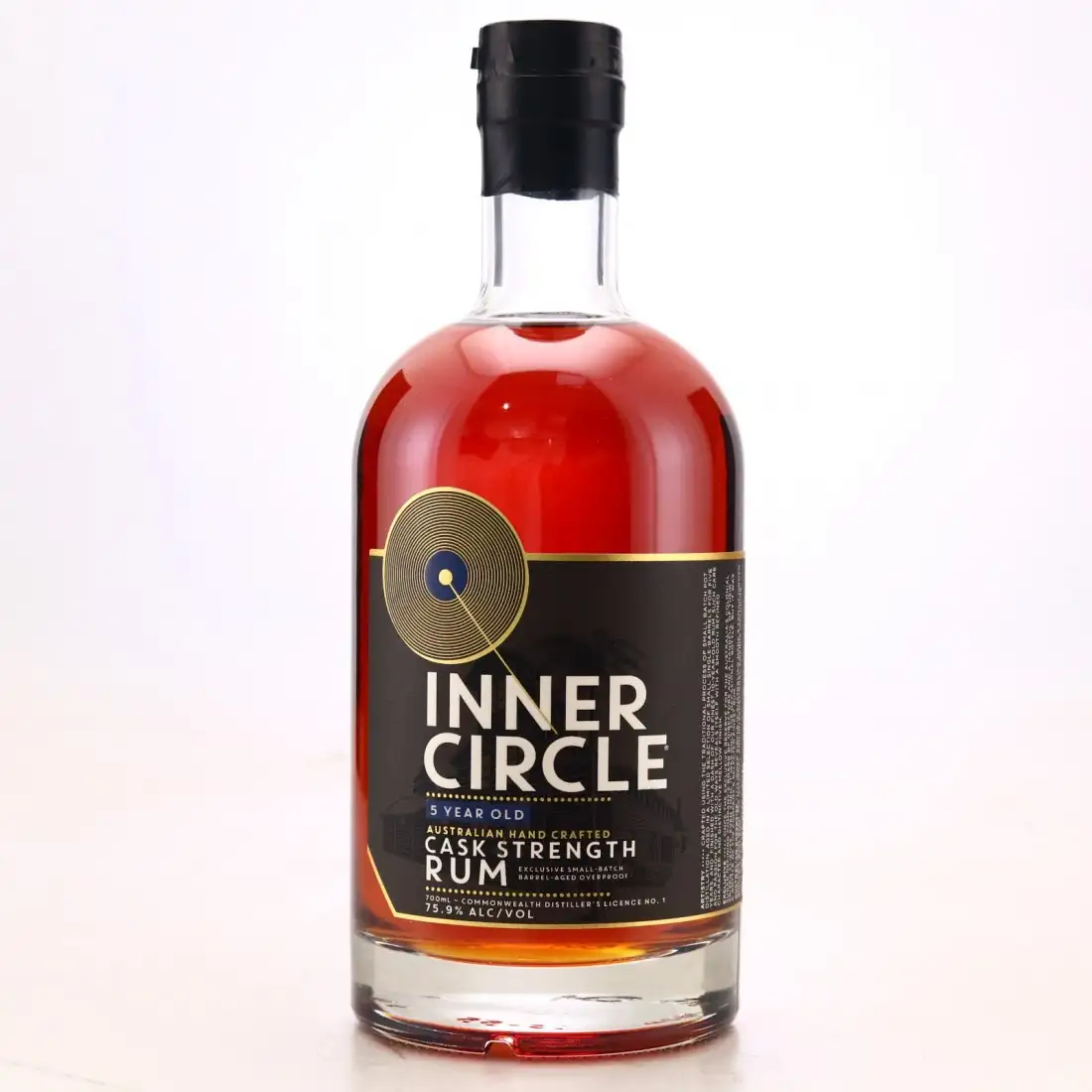 Bottle of Beenleigh Inner Circle Cask Strength Rum