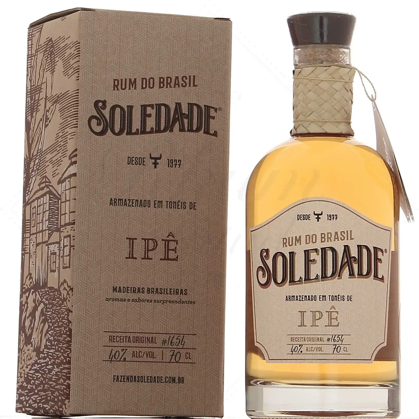 Bottle of Rhum Soledade Ipê
