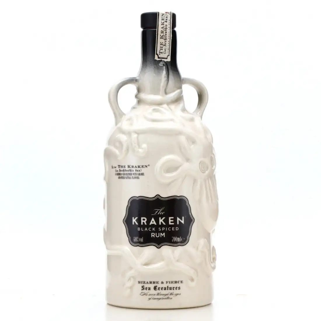 High resolution image of Kraken Black Spiced Rum Limited Edition Decanter White