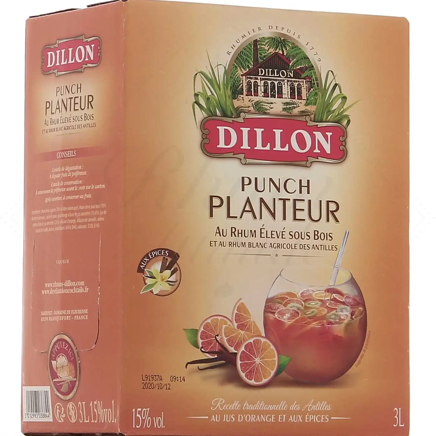 Bottle of Dillon Punch Planteur