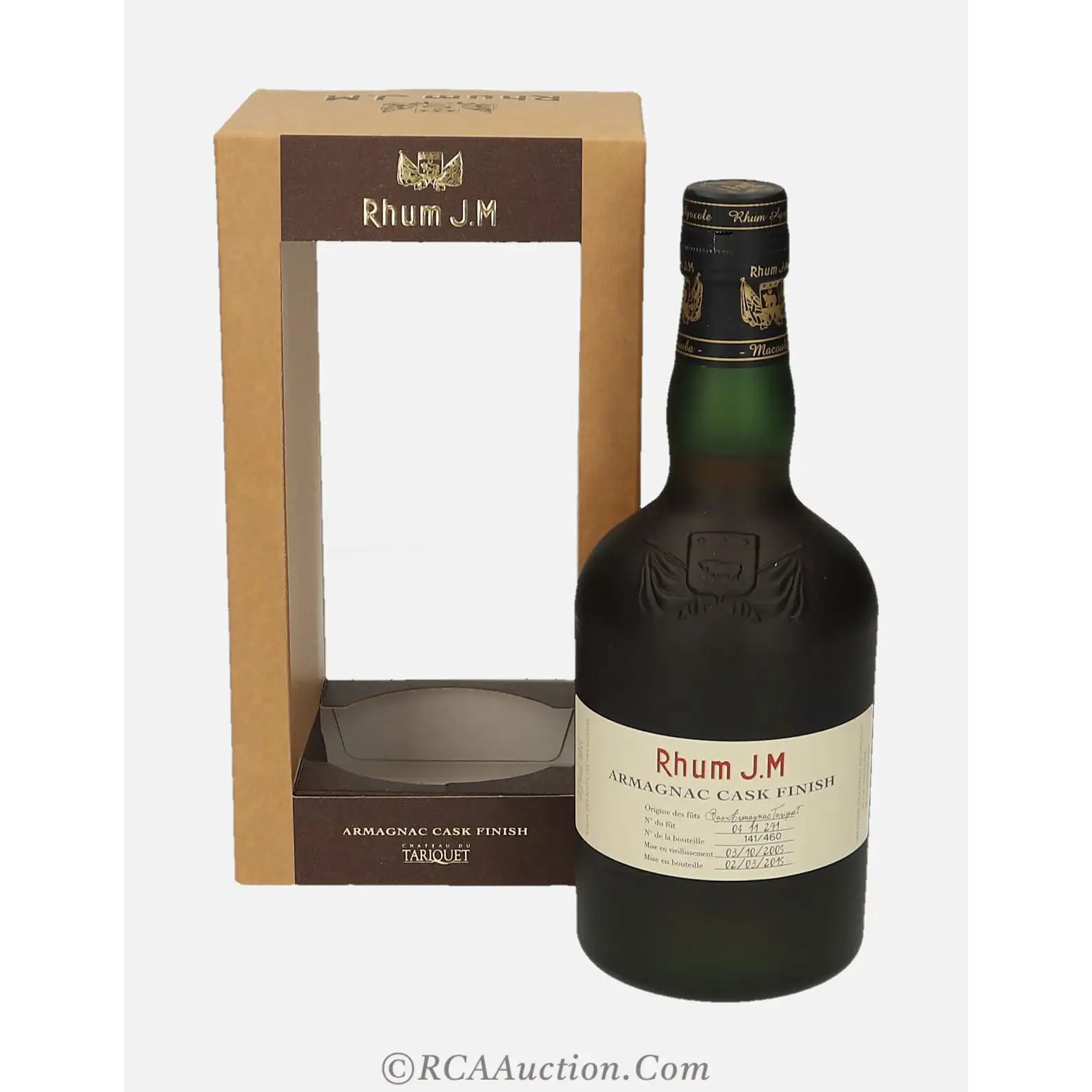 Hochauflösendes Bild von Rhum J.M Série N°1 Armagnac Cask Finish 2005