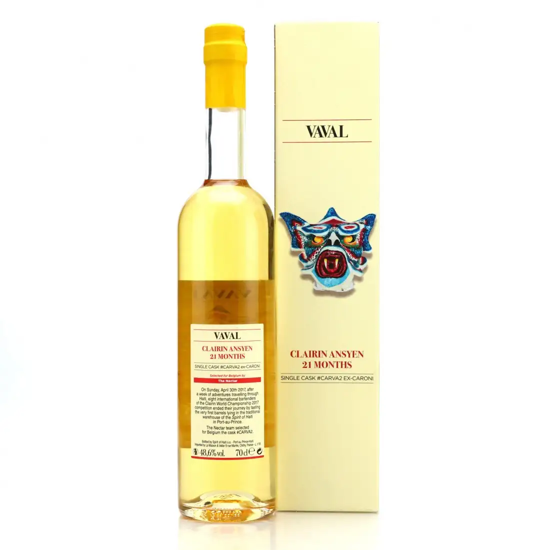 Hochauflösendes Bild von Velier Arawaks Clairin Ansyen Vaval (The Nectar) 2016