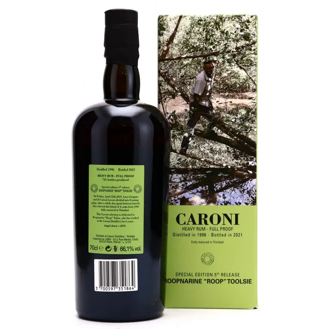 Hochauflösendes Bild von Velier Caroni 5th Employees Roopnarine „Roop“ Toolsie HTR 1996