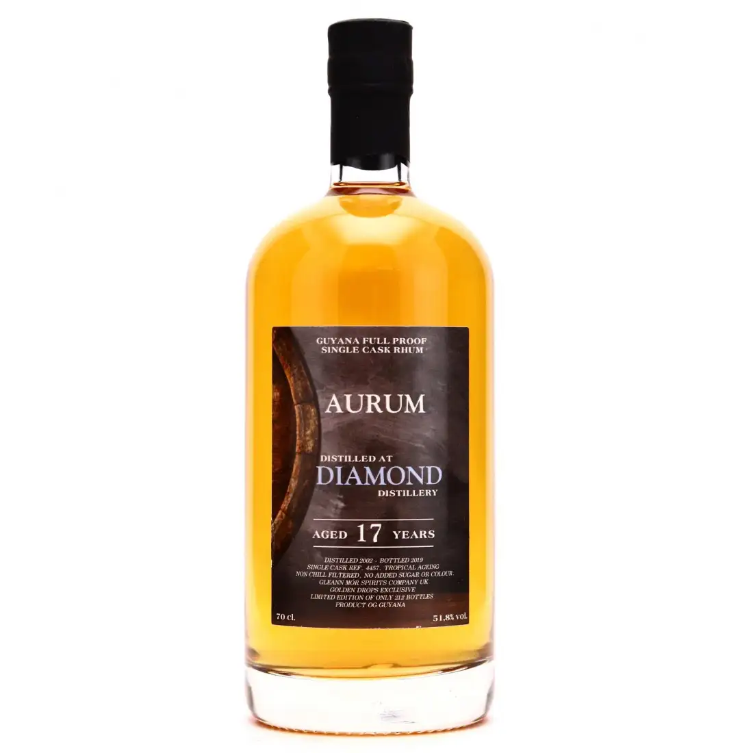 Bottle of Gleann Mor Spirits Company Diamond Aurum No. 4 2002