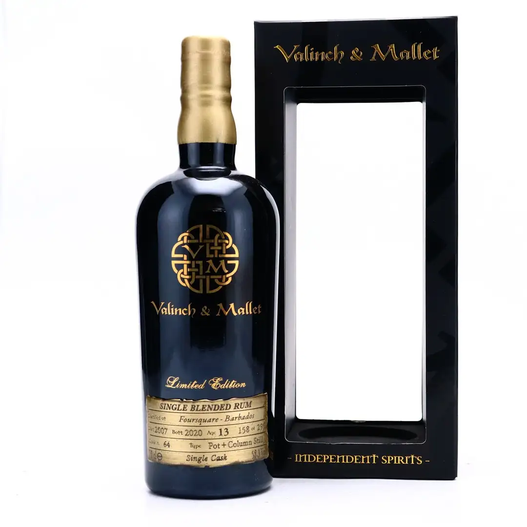 Bottle of Valinch & Mallet Foursquare The Spirit of Art 2007