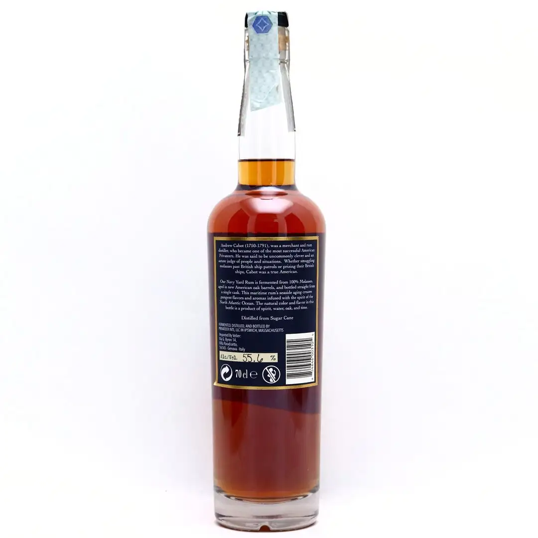 Hochauflösendes Bild von Privateer Navy Yard Barrel Proof Rum