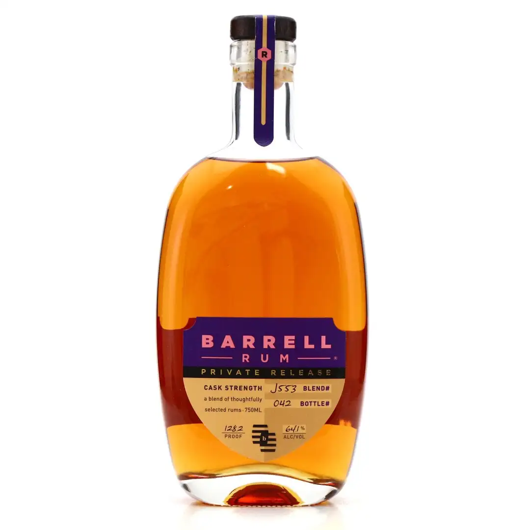 Bottle of Barrel Craft Spirits Private Reserve Rum