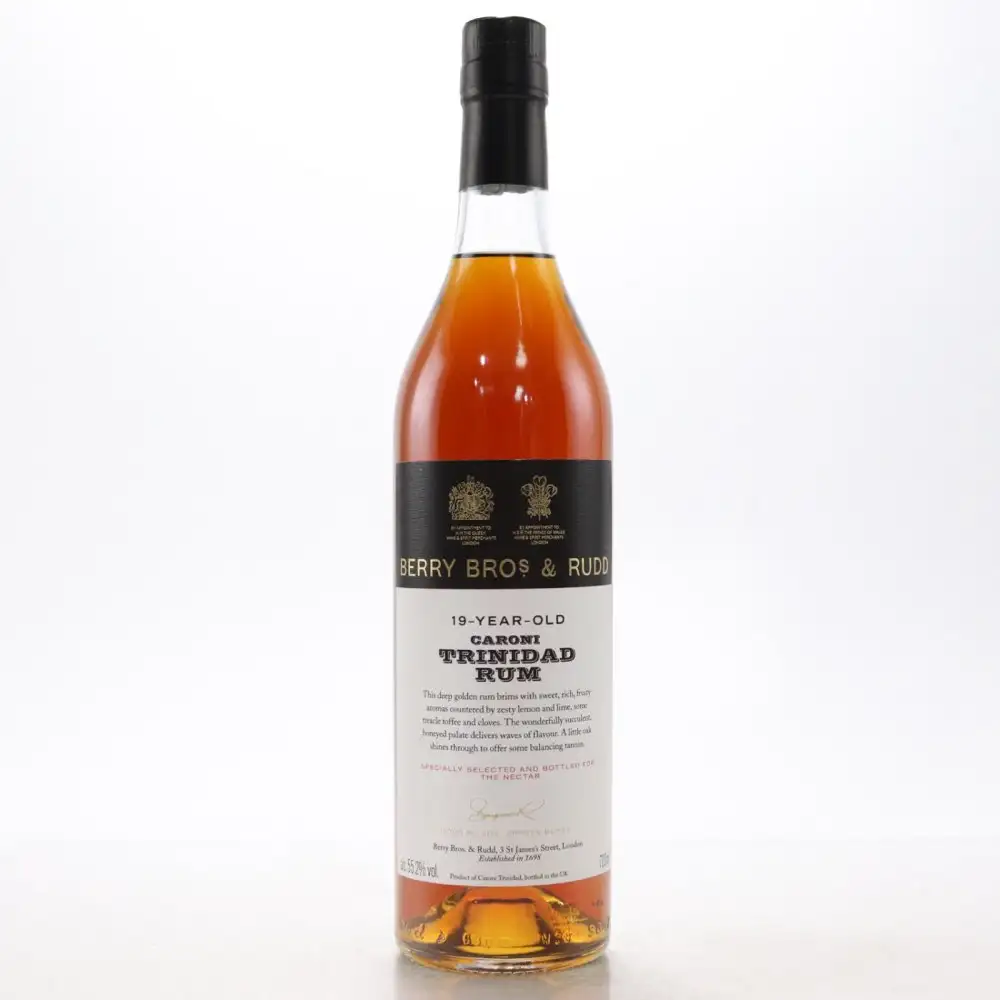 Bottle of Berry Bros & Rudd Caroni Trinidad Rum (The Nectar) 1997