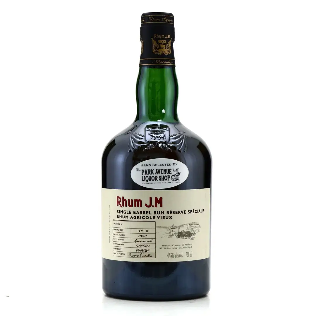 Hochauflösendes Bild von Rhum J.M Single Barrel (Park Avenue Liquor Shop) 2014