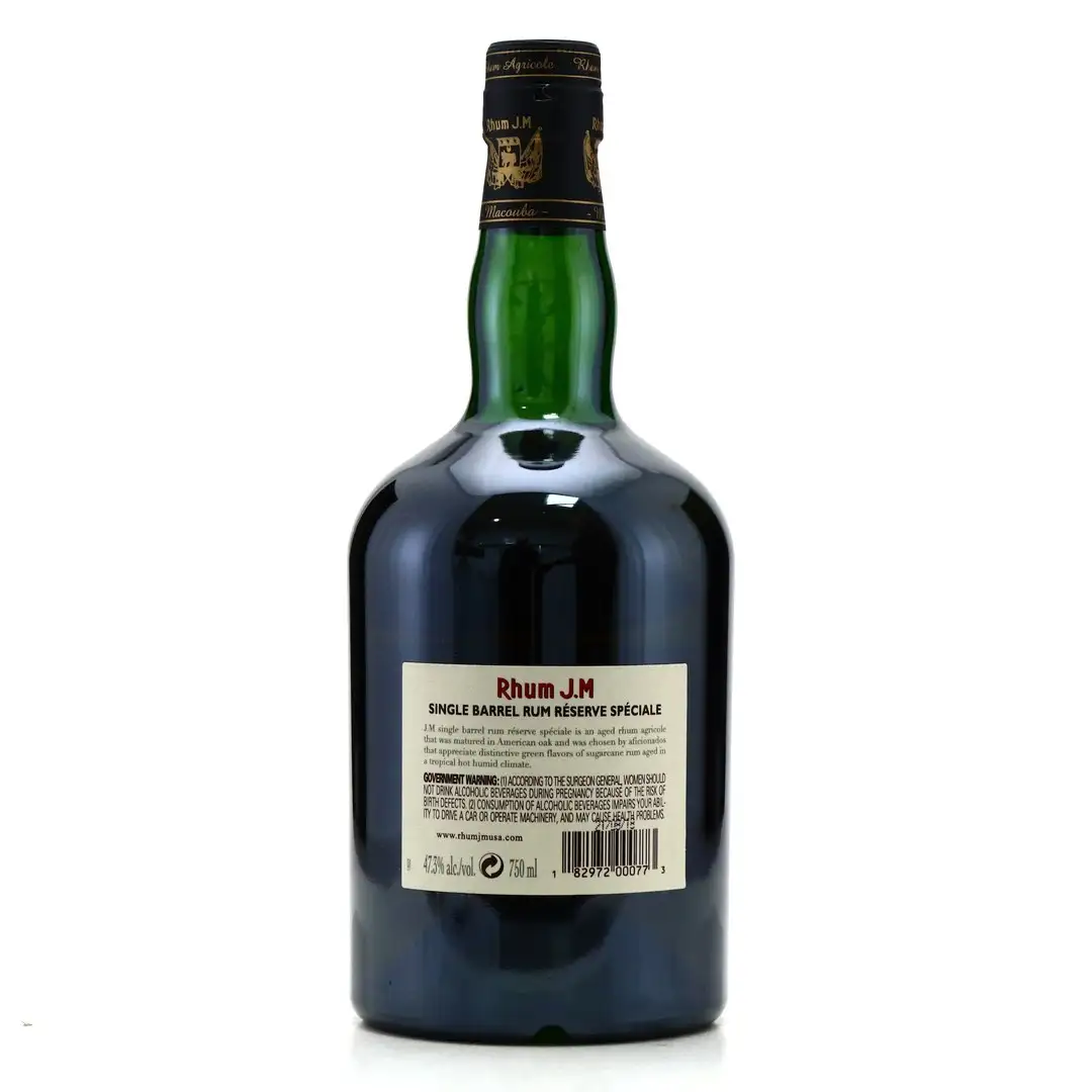 Hochauflösendes Bild von Rhum J.M Single Barrel (Park Avenue Liquor Shop) 2014