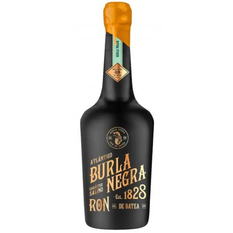 Bottle of Galician Original Drinks Burla Negra Ron