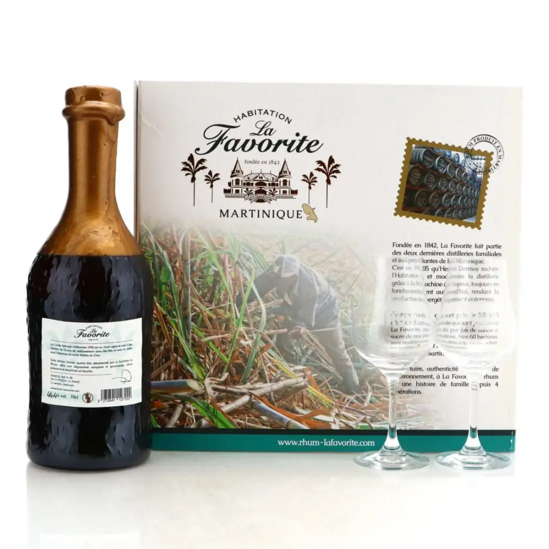 Hochauflösendes Bild von La Confrérie du Rhum La Favorite Cuvée Spéciale 1995