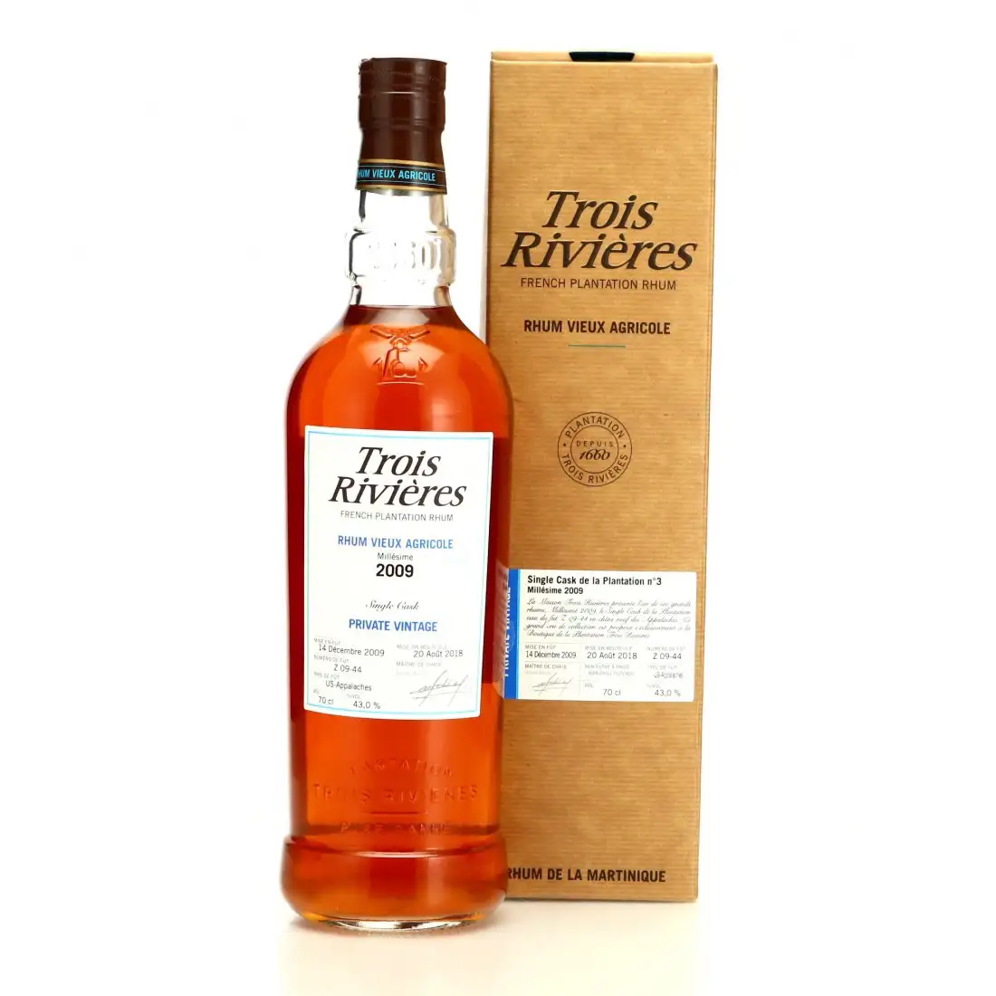 Hochauflösendes Bild von Trois Rivières Private Vintage 2009