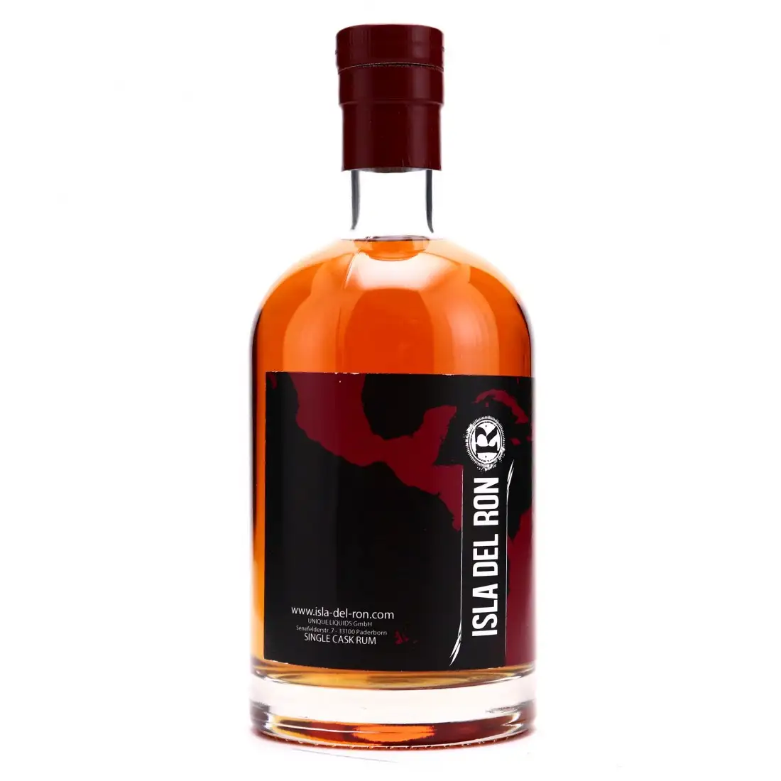 Bottle of Isla del Ron South Pacific Fiji 2001