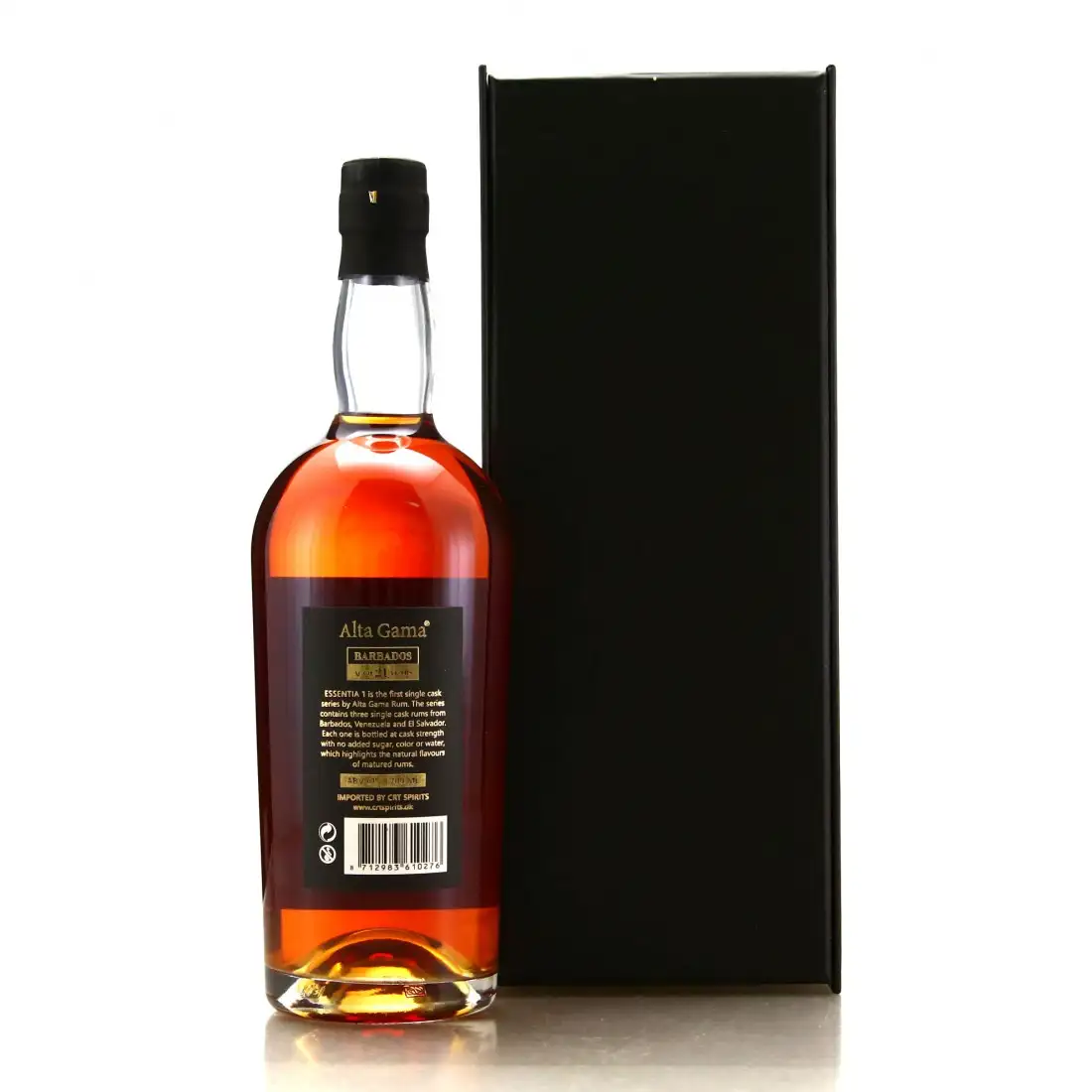 Hochauflösendes Bild von CRT Spirits Foursquare Alta Gama Essentia 1 Barbados