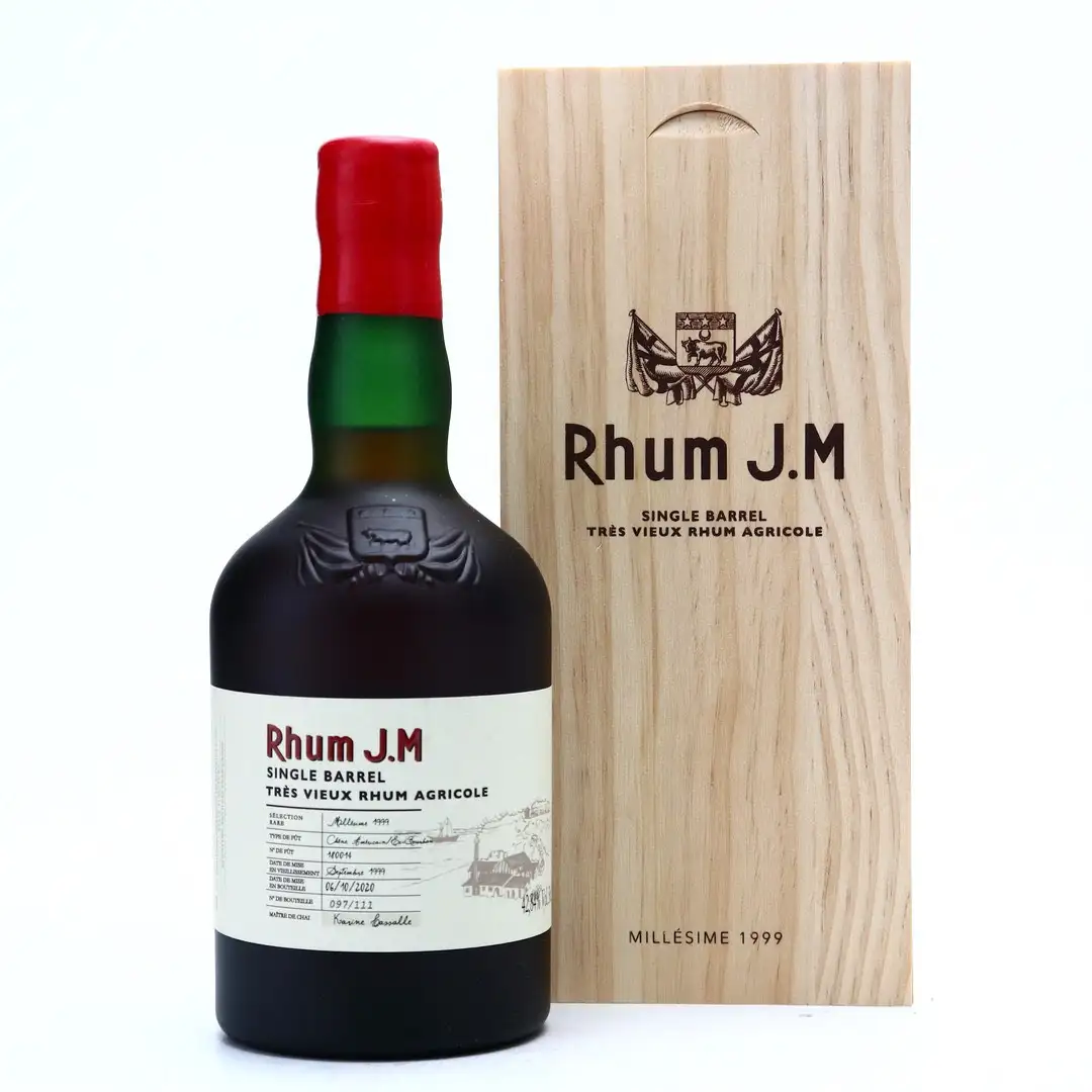 Hochauflösendes Bild von Rhum J.M Single Barrel 1999