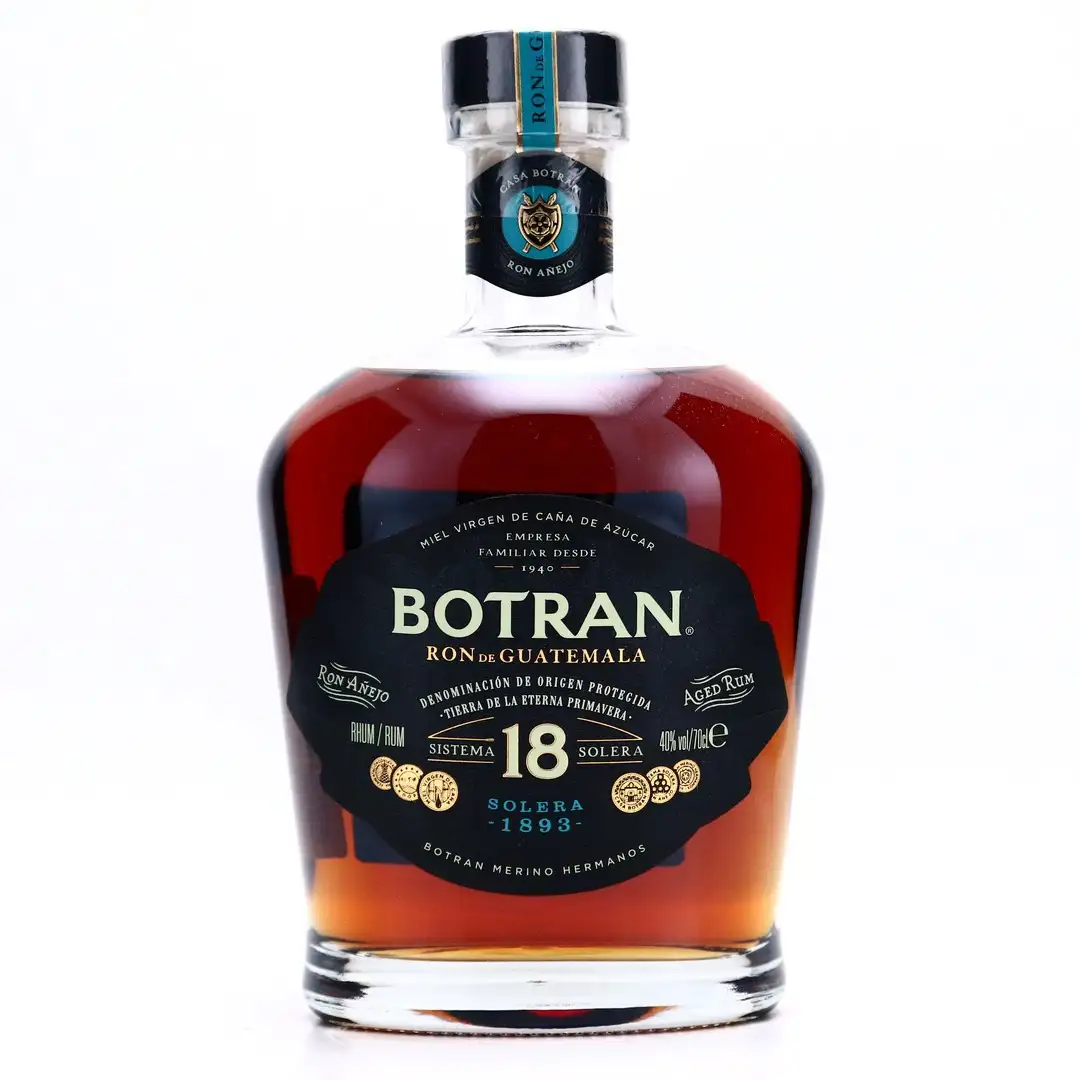 Bottle of Botran Anejo Sistema Solera 18
