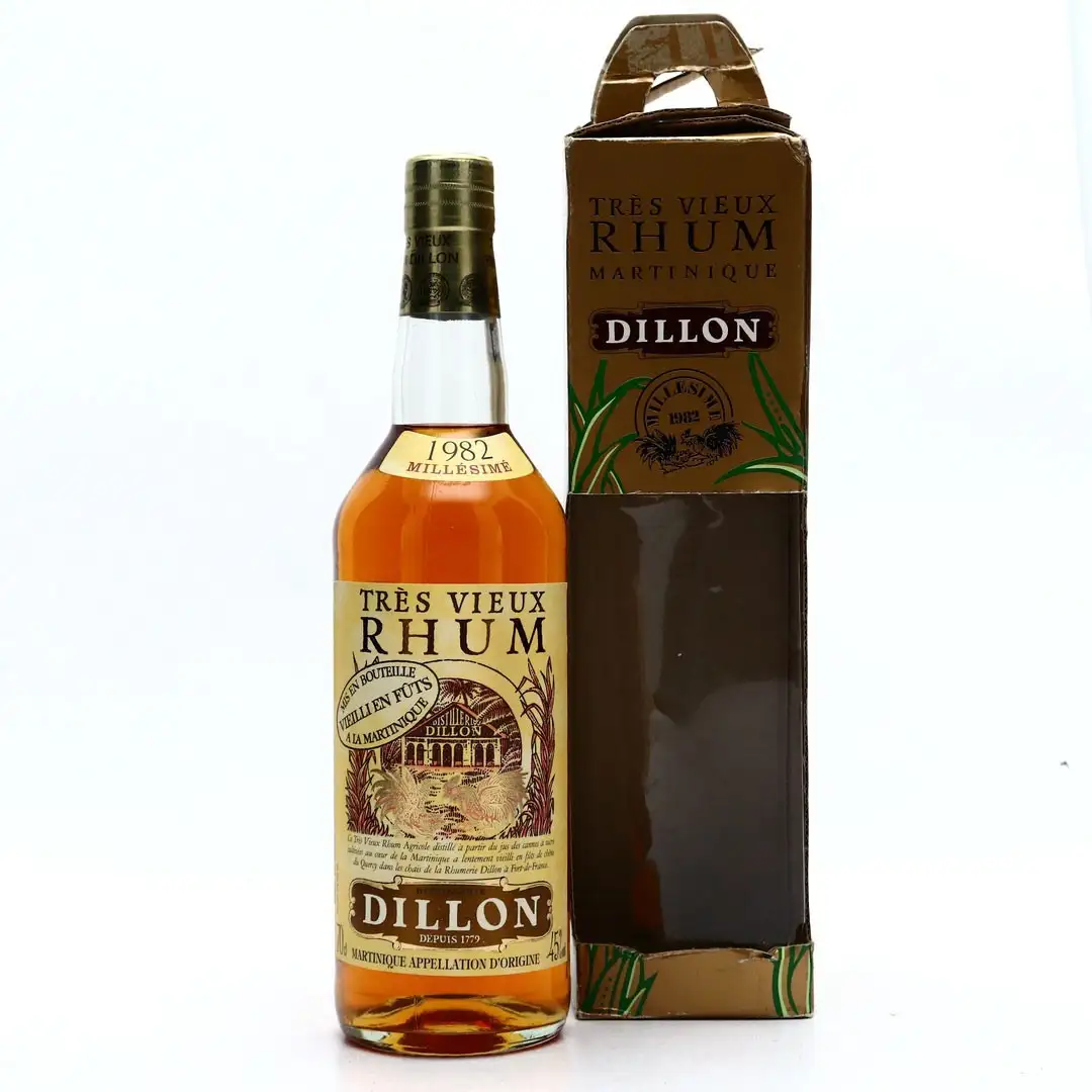 Bottle of Dillon Très Vieux Rhum 1982