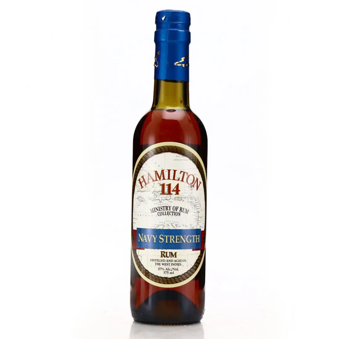 Bottle of Five & 20 Spirits Hamilton 114 Navy Strength