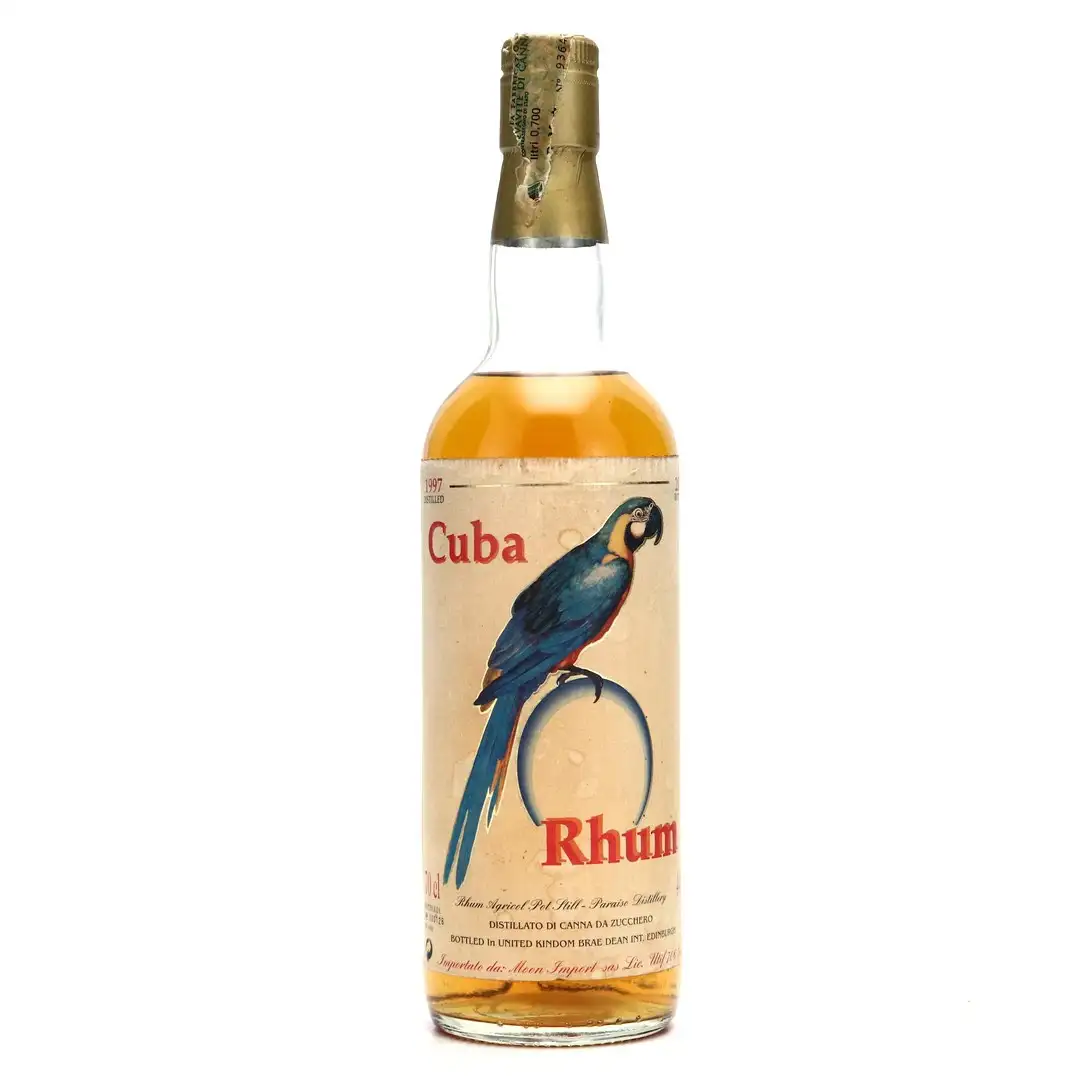 Bottle of Moon Import Paraíso Cuba Rhum 1997