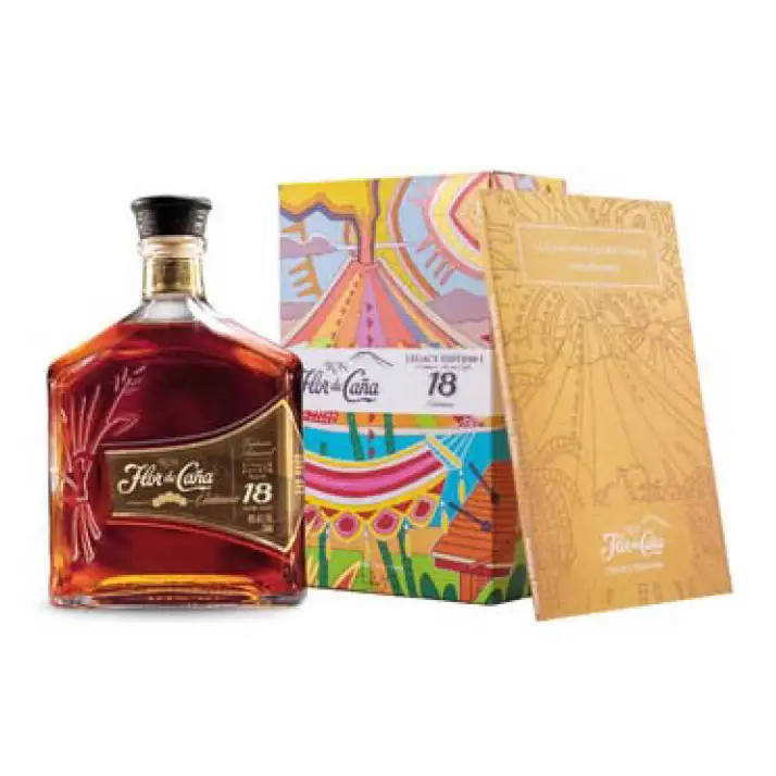 Bottle of Flor de Caña Centenario 18 Años Family Legacy 1890