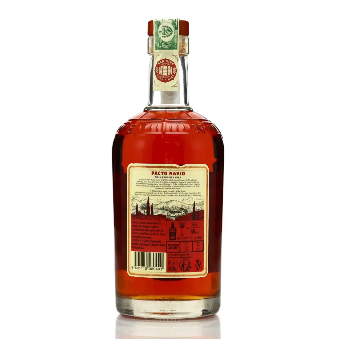 Hochauflösendes Bild von Havana Club Pacto Navio Red Wine Cask