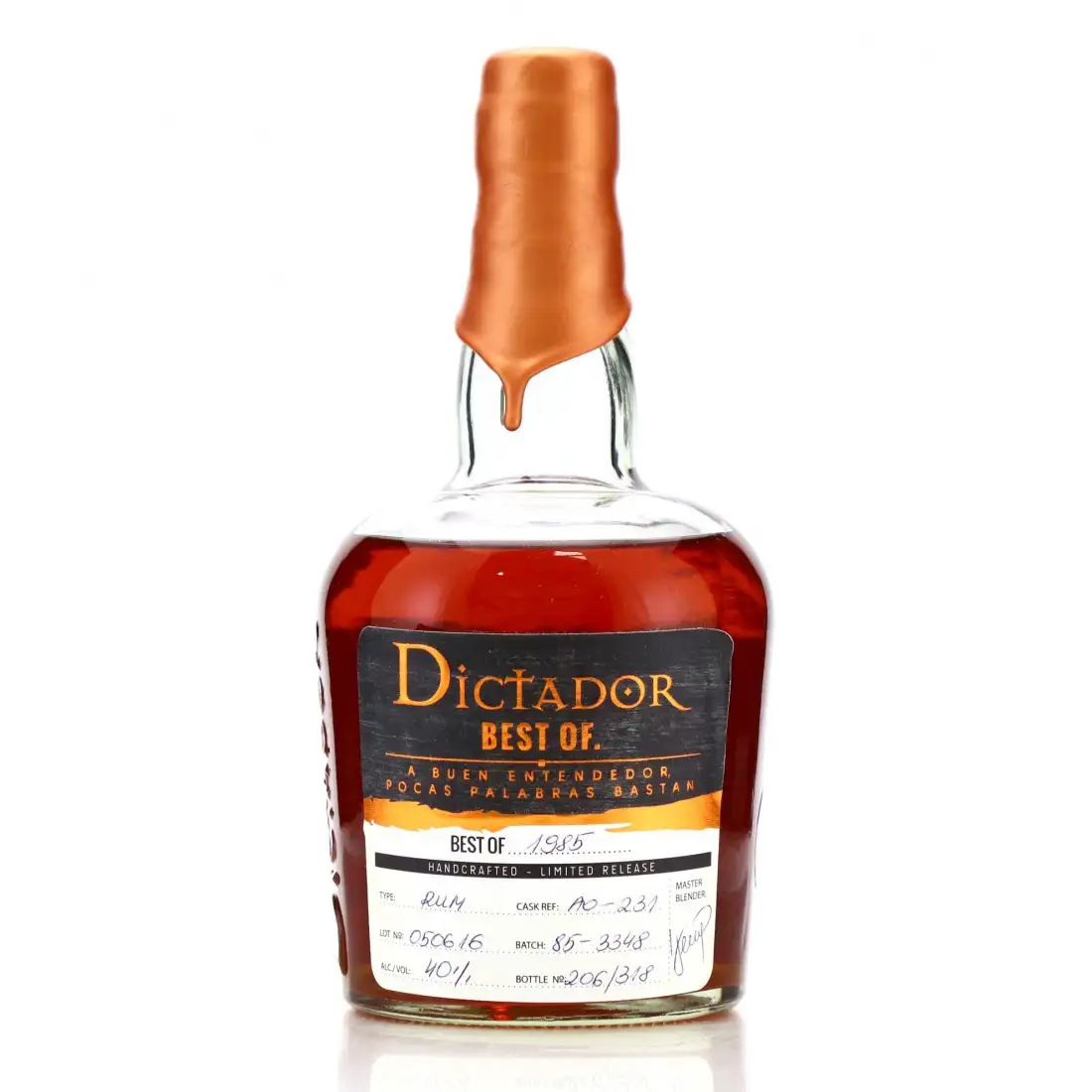 Hochauflösendes Bild von Dictador Best of 1985
