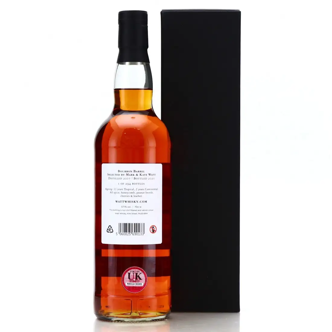 Hochauflösendes Bild von Watt Rum Foursquare Barbados Rum 2007