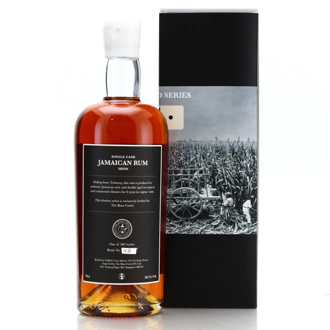 Hochauflösendes Bild von LM&amp;V Hampden Rum Cartel Domino Series