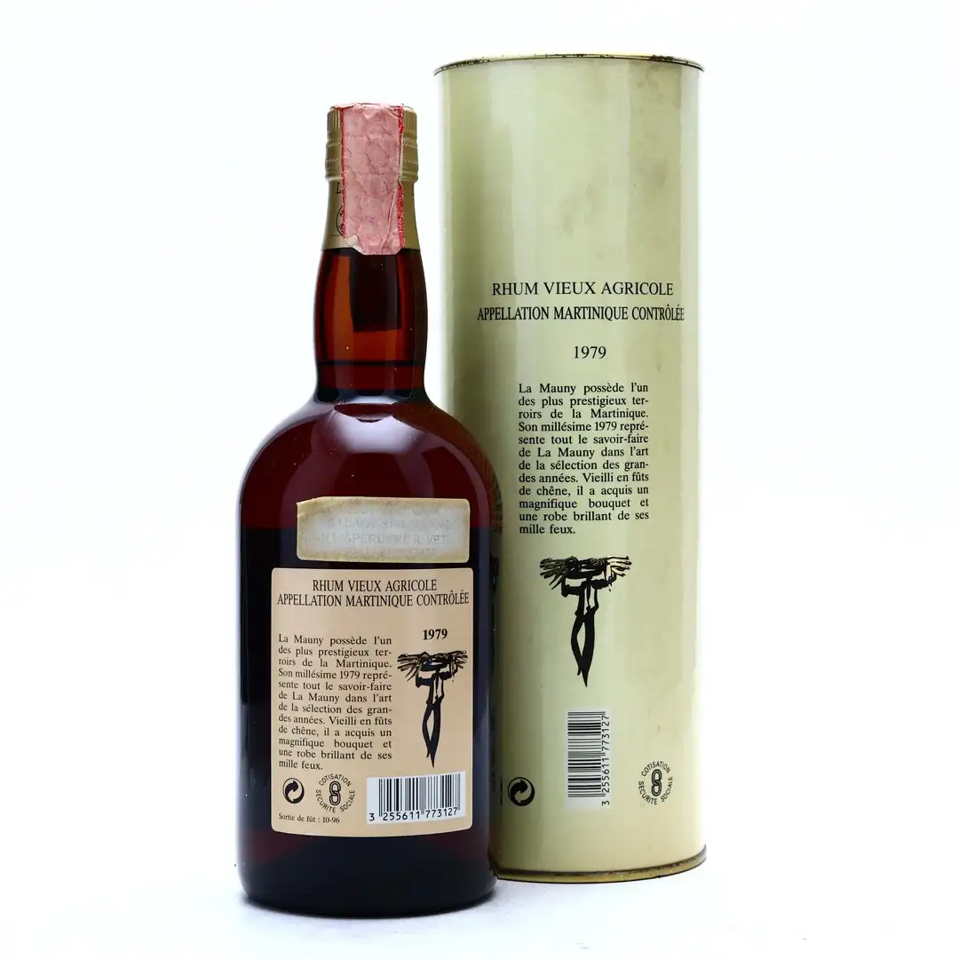 Hochauflösendes Bild von Maison La Mauny Rhum Vieux Agricole 1979