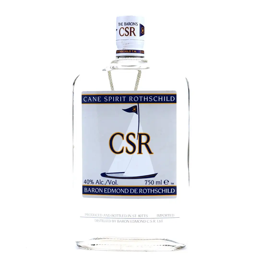 Bottle of Baron Edmond de Rothschild CSR Cane Spirit Rothschild