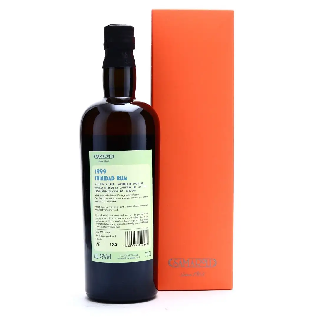 Hochauflösendes Bild von Samaroli Trinidad Rum 1999