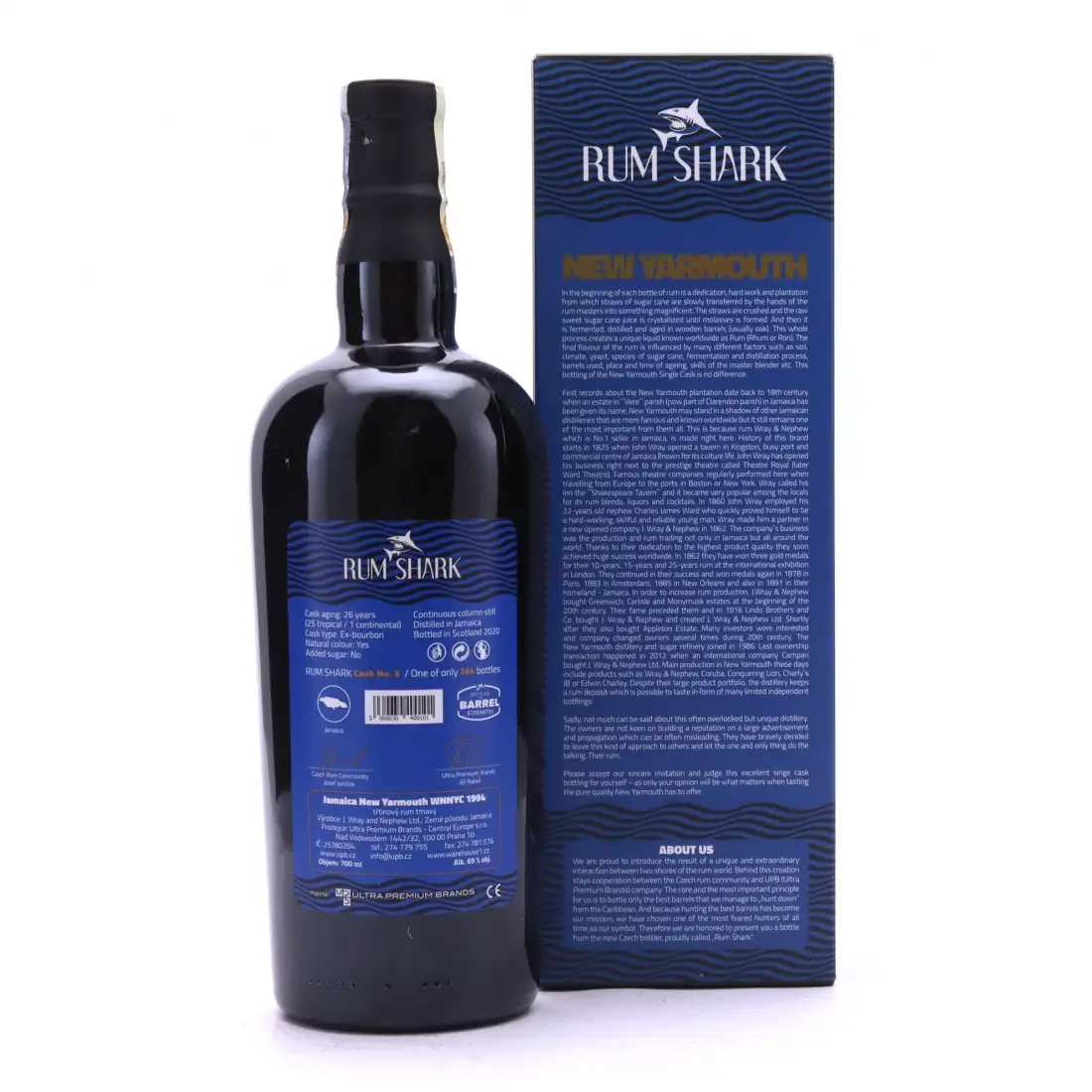 Hochauflösendes Bild von Rum Shark New Yarmouth 1994