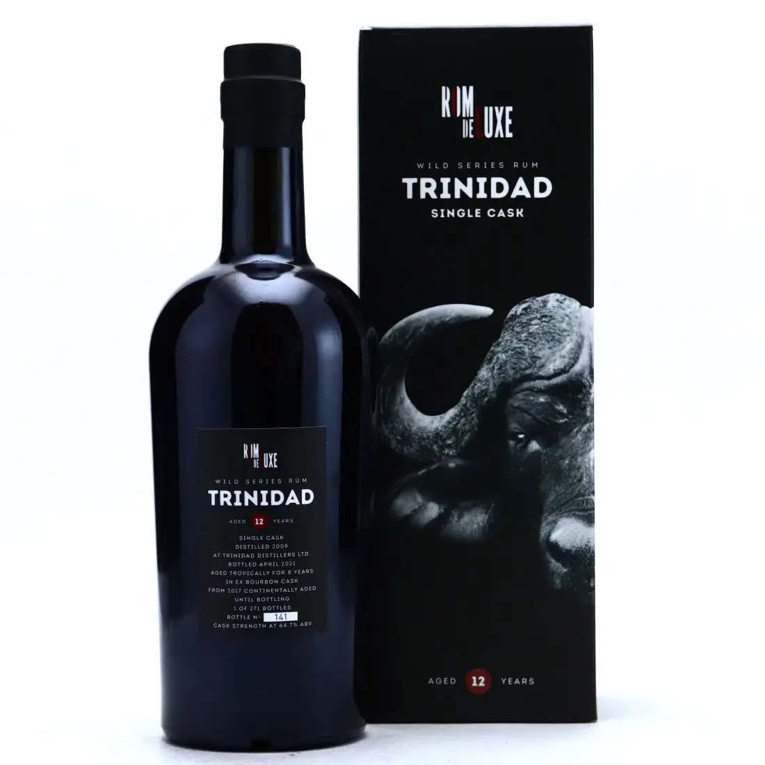 Hochauflösendes Bild von Romdeluxe T.D.L Wild Series Rum Trinidad No. 14 2009