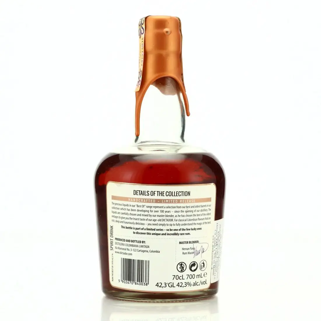 High resolution image of Dictador Best of 1976