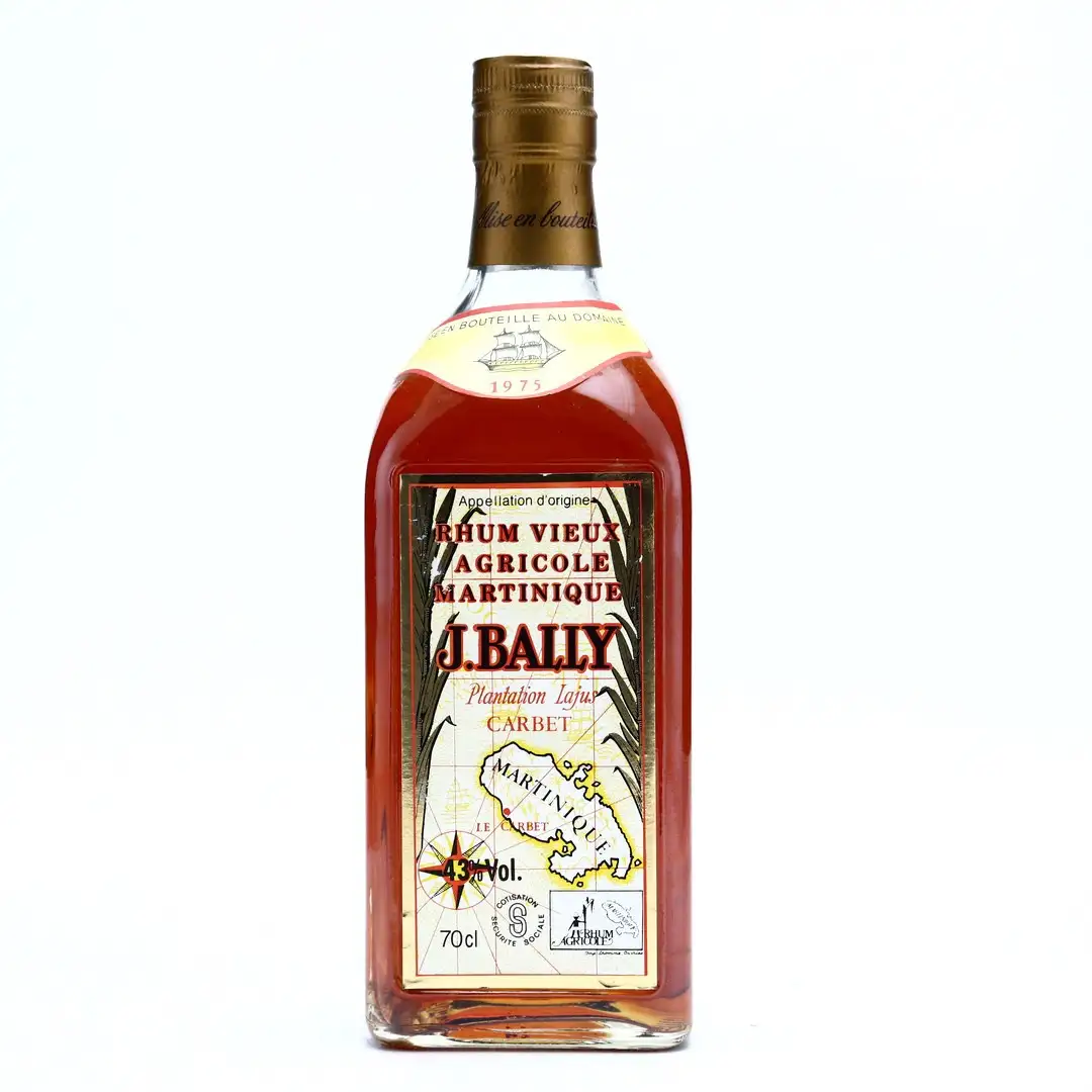 Bottle of J. Bally Plantation Lajus du Carbet 1975