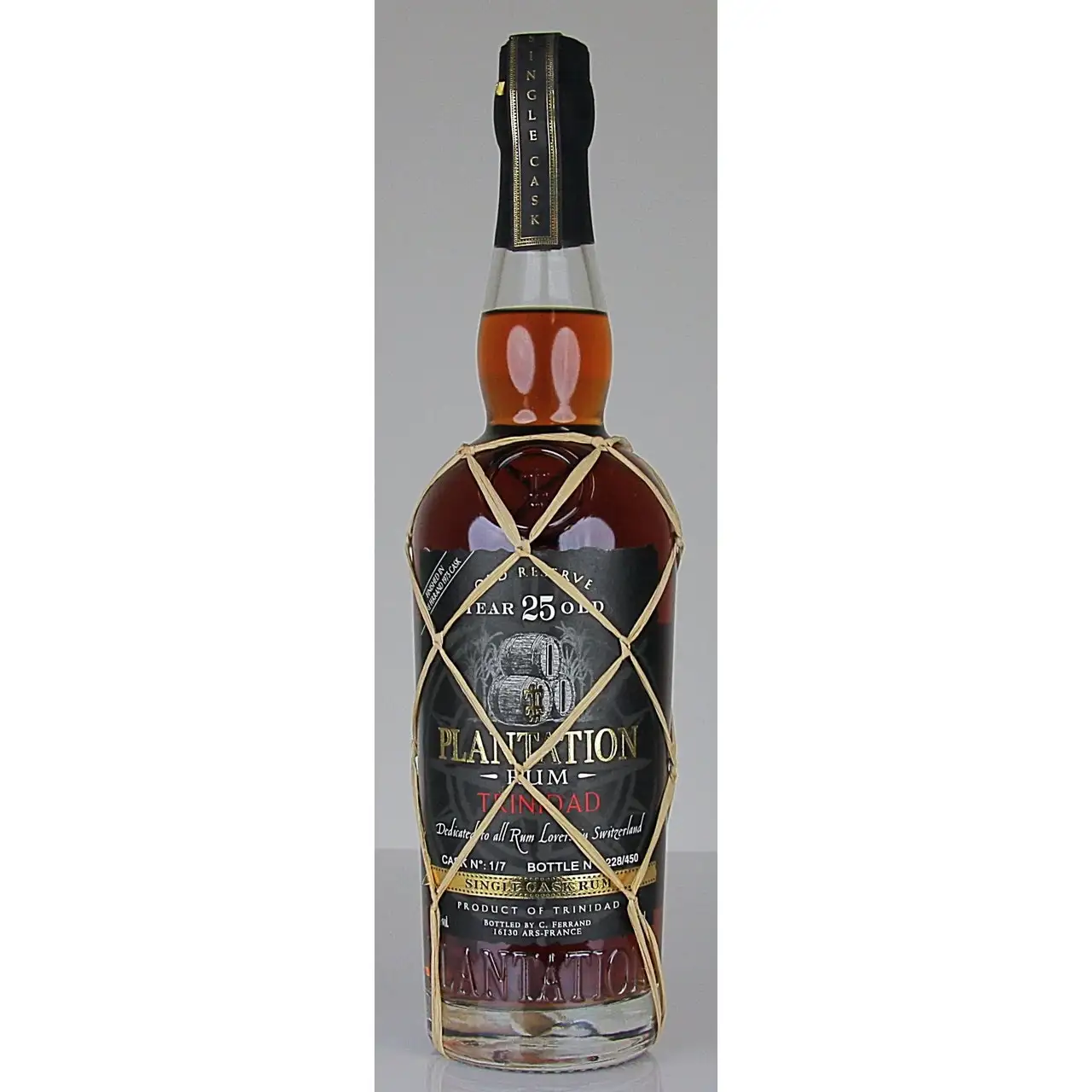 Hochauflösendes Bild von Plantation Old Reserve 25 Year Old (Rum Lovers in Switzerland) 1988