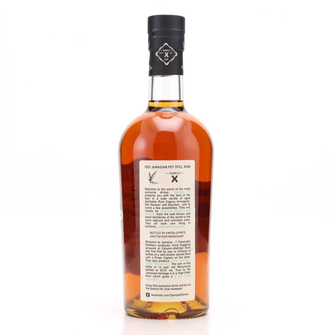 Hochauflösendes Bild von The Rum Mercenary & Kintra Clarendon Sample X The Clarendon Distillery 2006