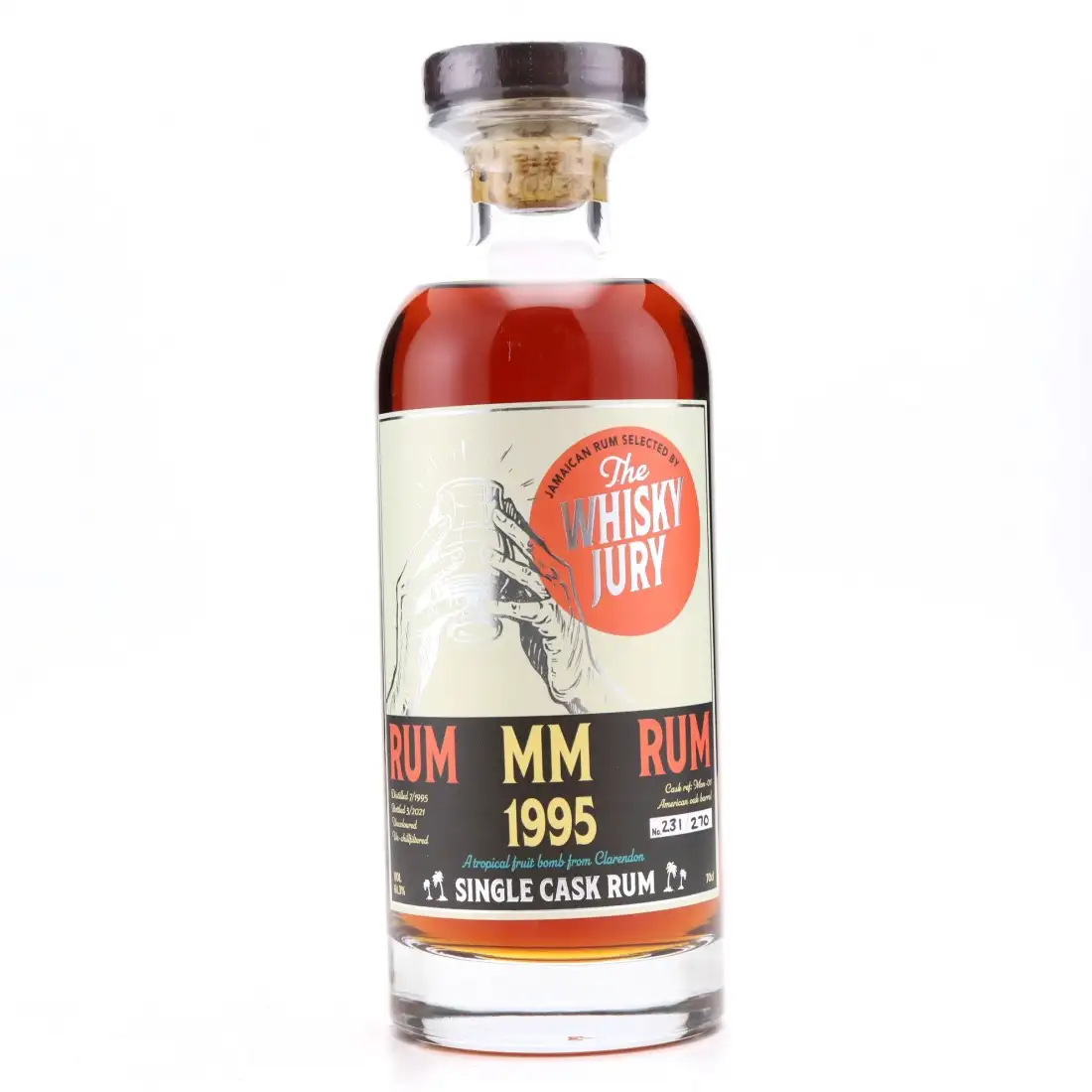 Bottle of The Whisky Jury Clarendon MM 1995