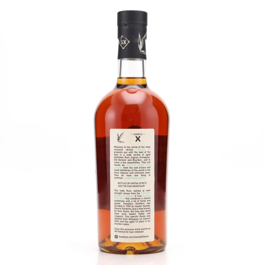 Hochauflösendes Bild von The Rum Mercenary & Kintra Travellers Sample X The Travellers Distillery 2007